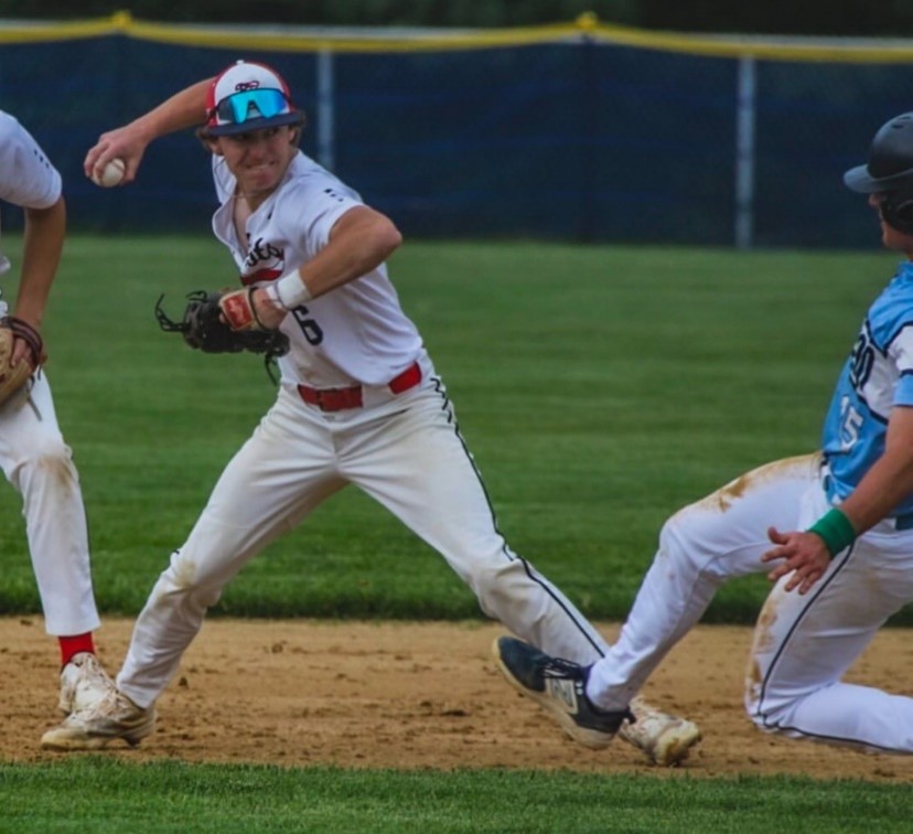 Senior Chase Fulford in action. (Photo/Evan Spiegel)